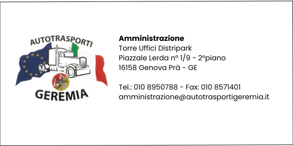 Giordans srl Sede e Direzione Generale Via Milano 40C6 - 16126 Genova SALVATORE GIORDANO Amministratore Cell. +39 347 179 8325 - Tel. +39 010 30 67 667 Email amministrazione@giordans.it (1)